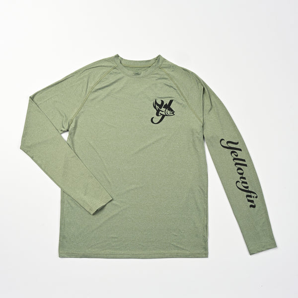 Olive Performance Long Sleeve