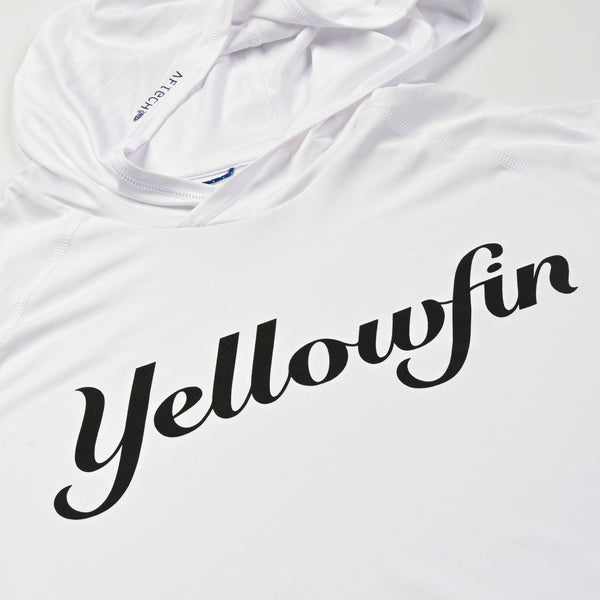 White Hooded Long Sleeve