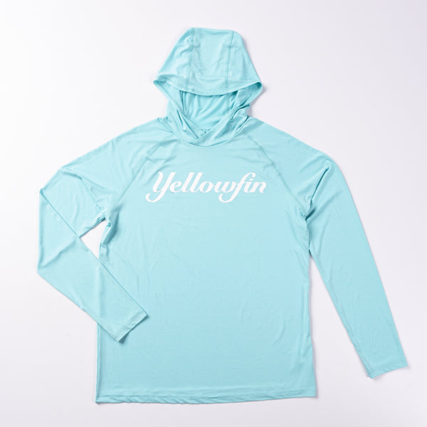 Seafoam Hooded Performance Longsleeve