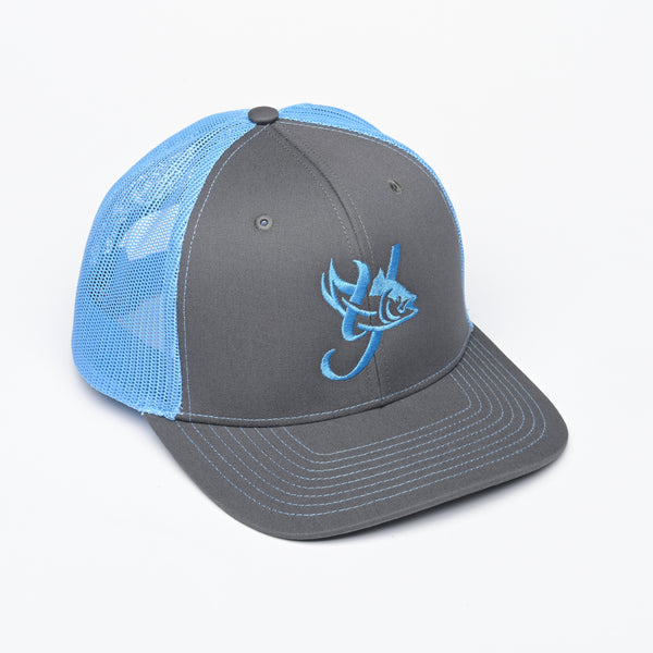 Gray & Carolina Trucker Hat