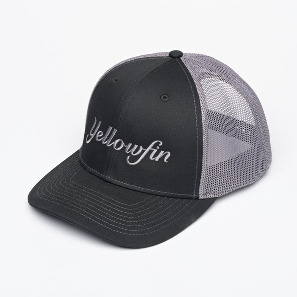 Black & Gray Trucker Hat