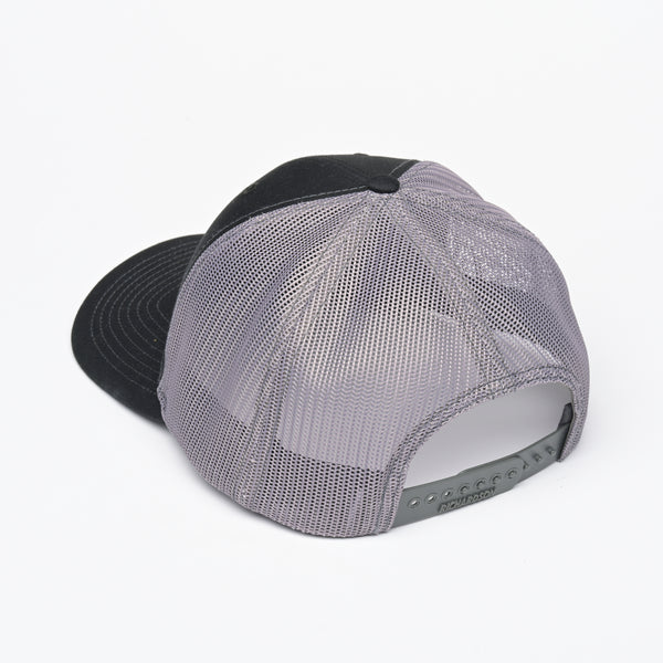 Black & Gray Trucker Hat